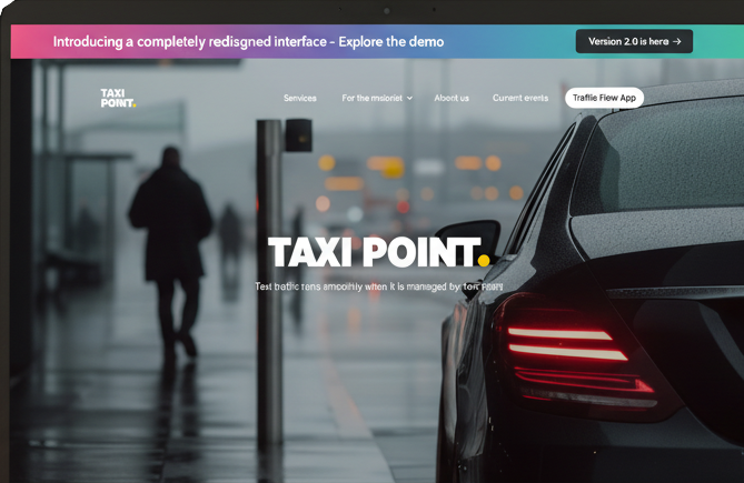 Company Landing Page